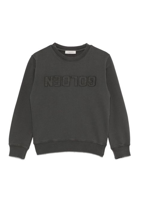 Felpa con logo in rilievo GOLDEN GOOSE KIDS | GKP02214 P00224460278